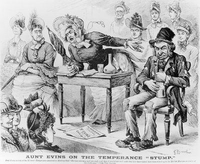 Evins néni a Temperance „csonkján” alkotó: English School